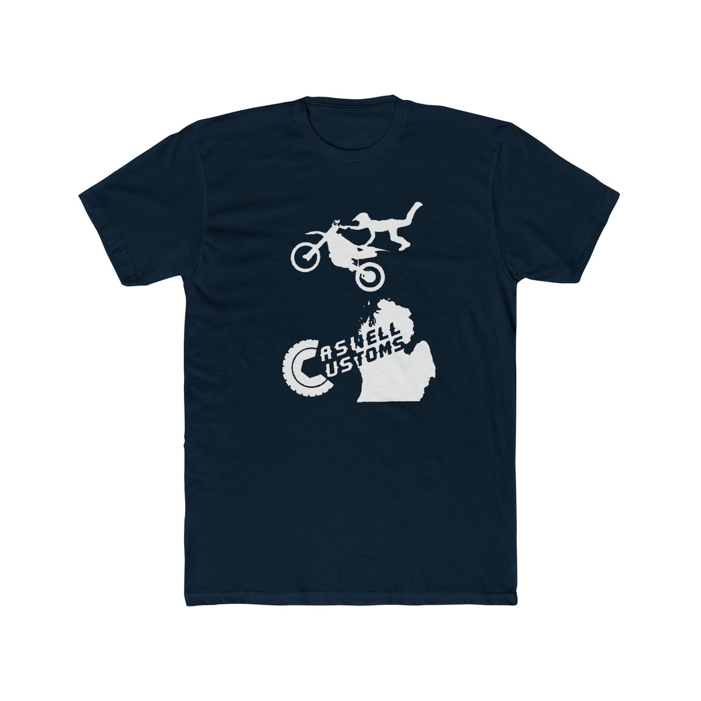Dirt Bike Mitten CC Cotton Crew Tee