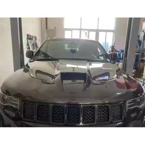 Carbon Fiber Engine Cover Compatible For Jeep Grand Cherokee SRT8 Hood Modified Light Weight Bonnet Body Kit Car Accessories