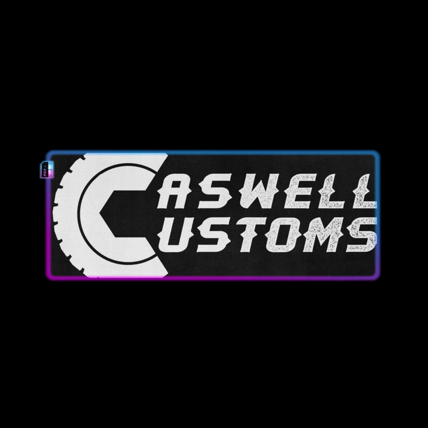 Caswell Customs LED Gaming Mouse Pad