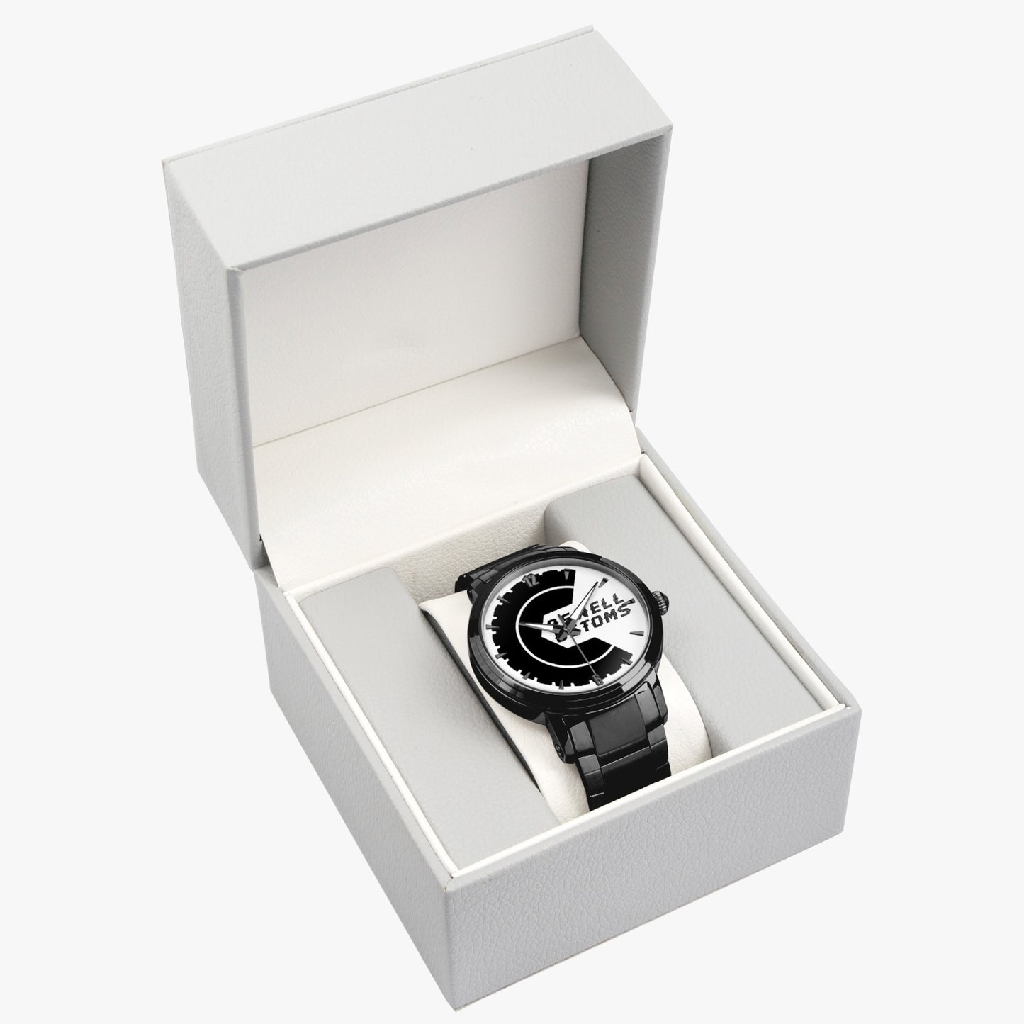 Caswell Customs Steel Strap Automatic Watch