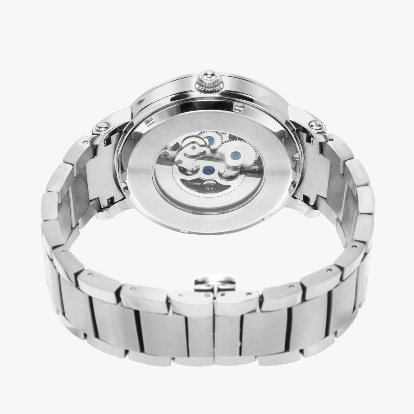 Caswell Customs Steel Strap Automatic Watch