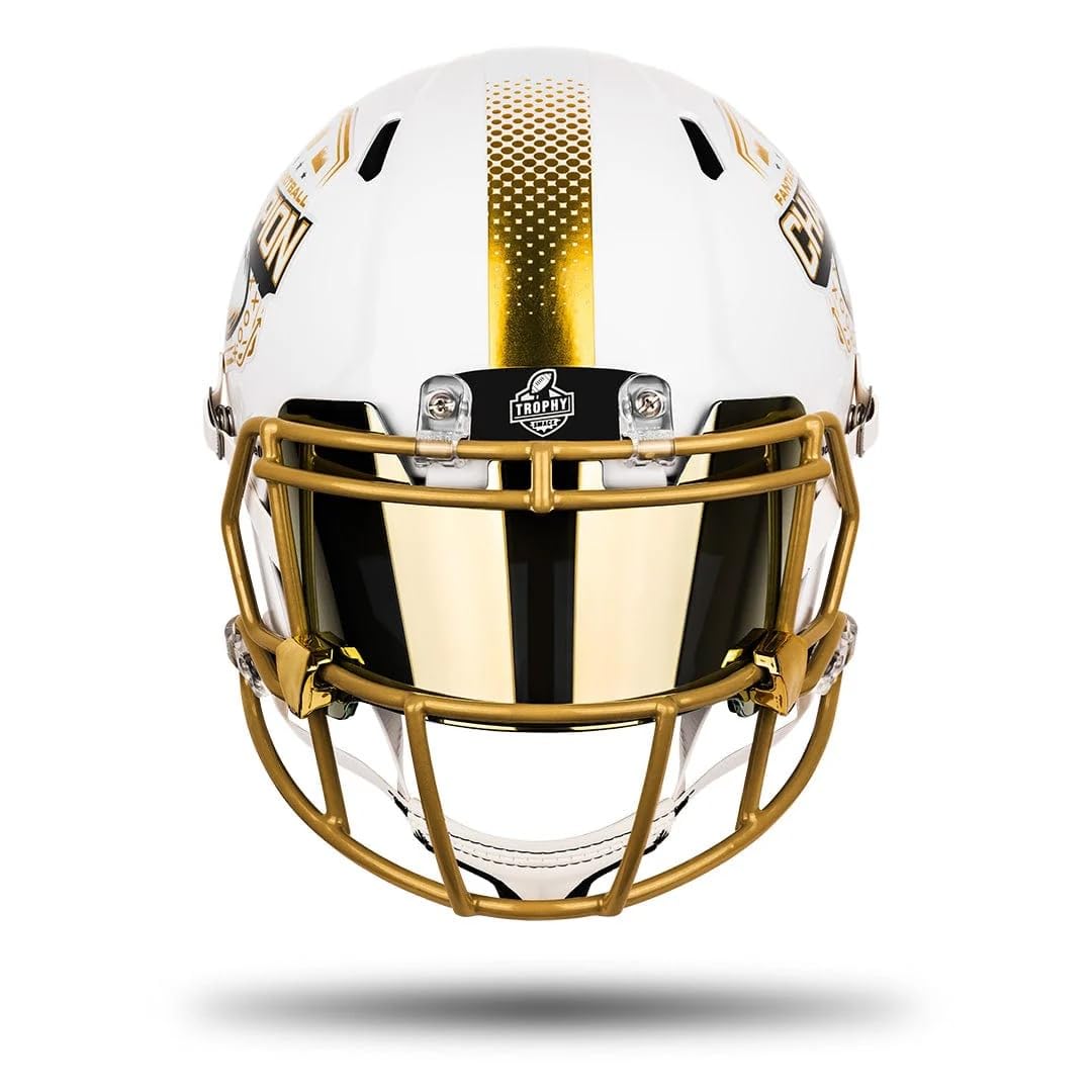 Fantasy Football League Championship Helmet (Helmet w/Perpetual Base)