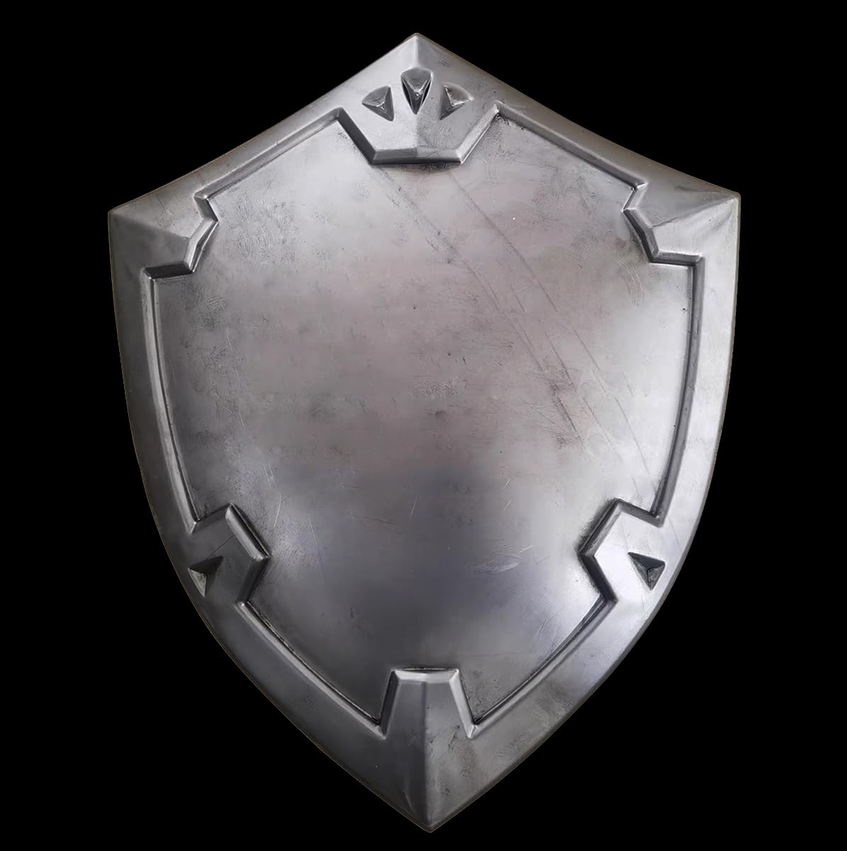 Exclusive 2.0 Edition Rome Elf Shield Real Metal Knight Master Shield Full Size Costume Props Blue