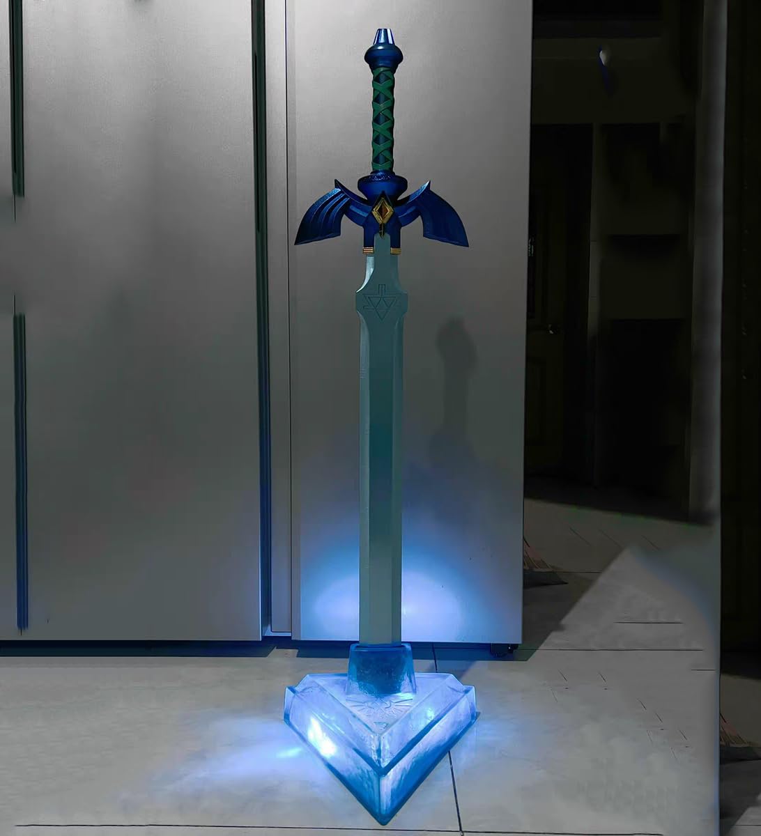 ACBAGI Exclusive Light-up Display Stand Base for Full Size Master Sword and Hylian Shield