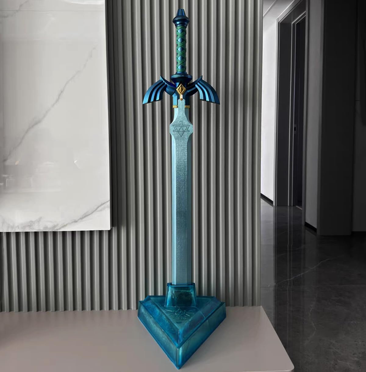 ACBAGI Exclusive Light-up Display Stand Base for Full Size Master Sword and Hylian Shield