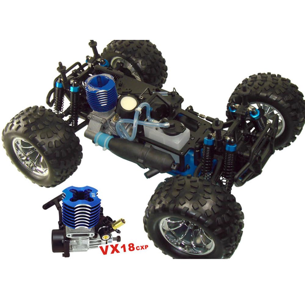 STEDMZ 1/10 Nitro RC Truck for Adult RTR 80KM/H Fast Nitro Gas Power Car High Speed Off Road Climbing Vehicle Gas-Engine 4WD Remote Control Truck Hobby Racing, Oil-Powered Short Course Rally Crawler