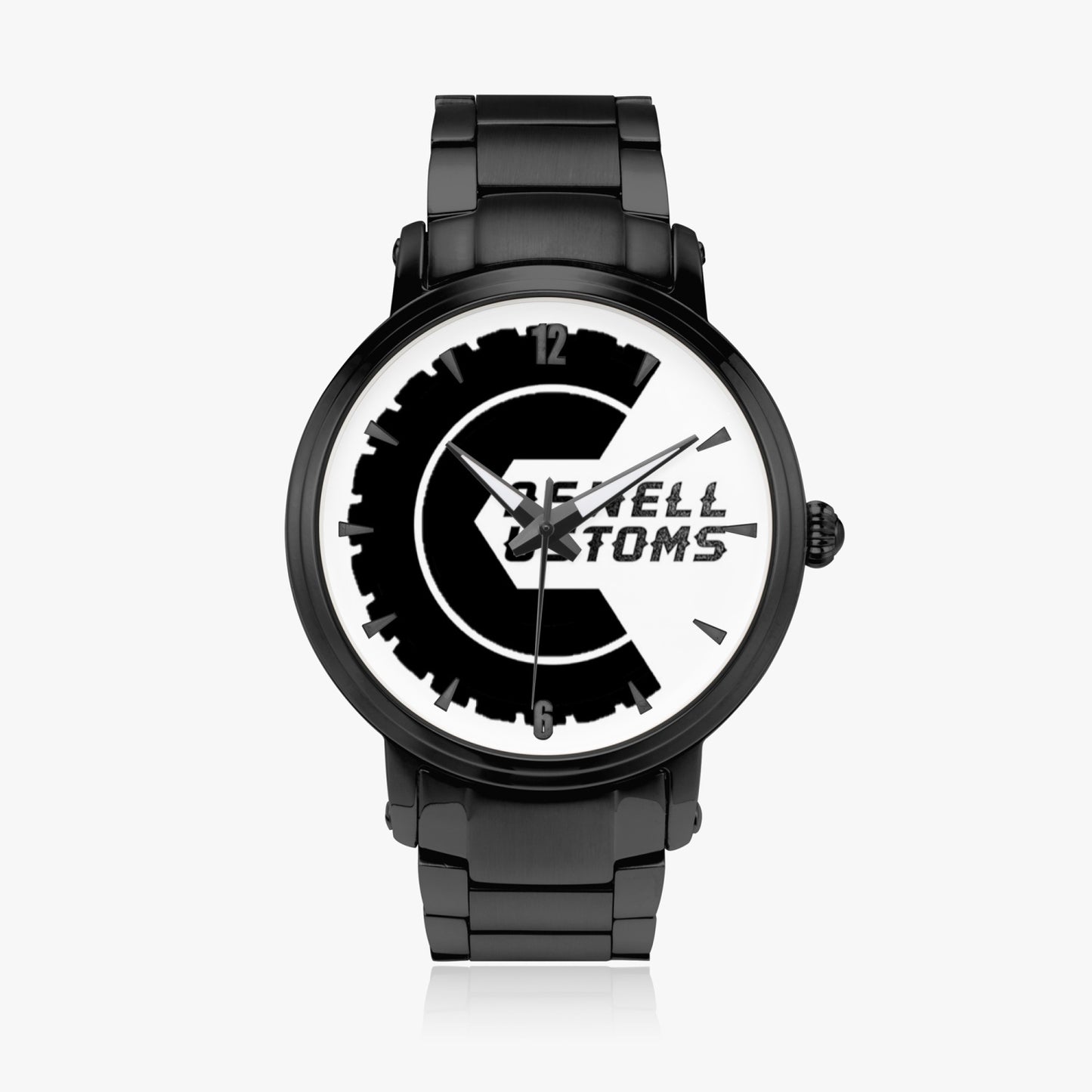 Caswell Customs Steel Strap Automatic Watch