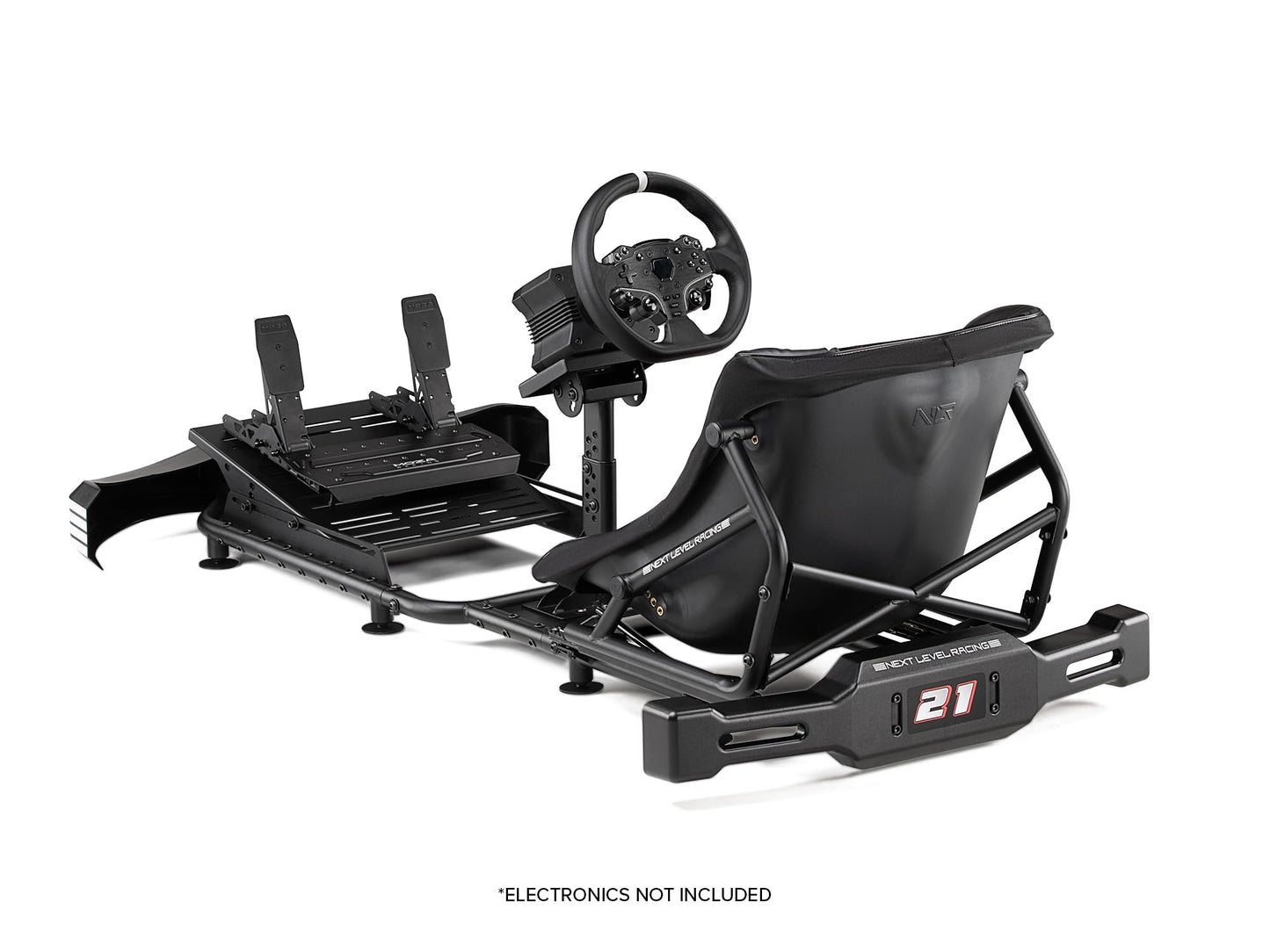Next Level Racing NLR-S034 Go Kart Plus Simulator Cockpit, Black, Large