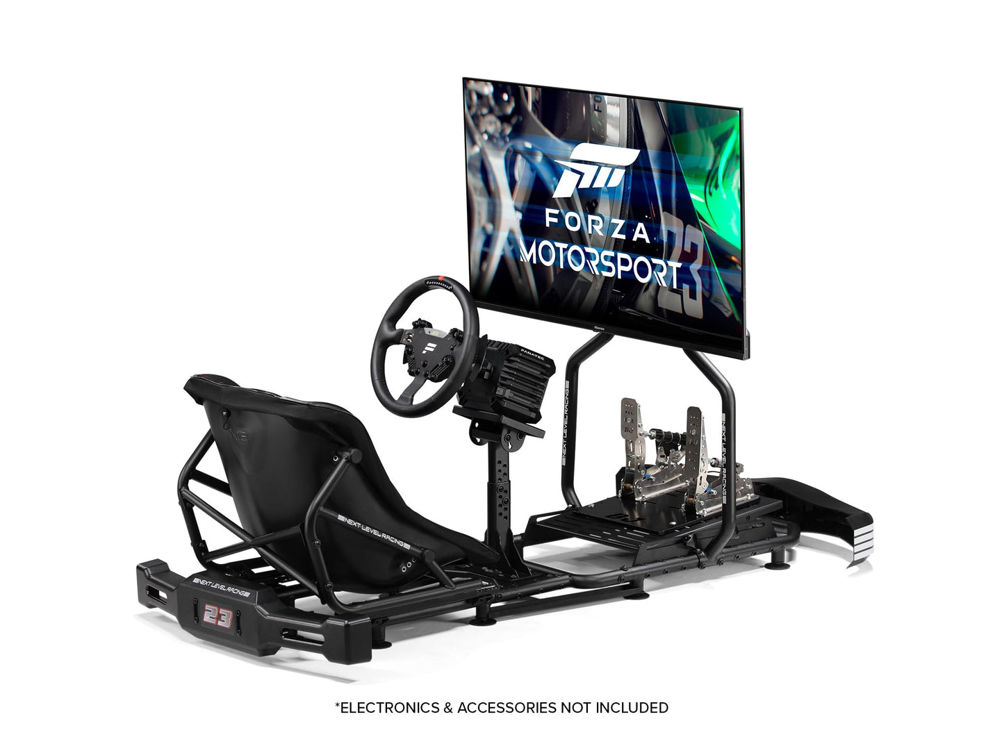 Next Level Racing NLR-S034 Go Kart Plus Simulator Cockpit, Black, Large