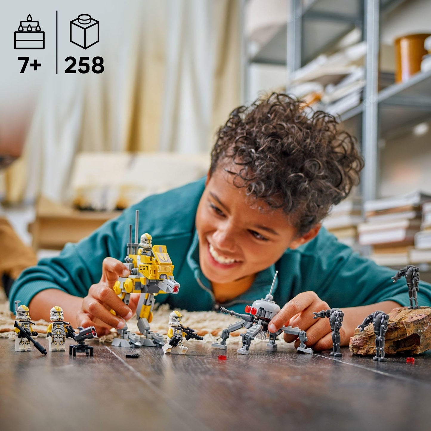 LEGO Star Wars Epic Battle Set Co-Pack - Pretend Play Building Toy for Boys & Girls, Ages 7+ - Includes 13 Droid Figures, 6 Minifigures, & Bonus Gift - Gift for Birthdays - 66808