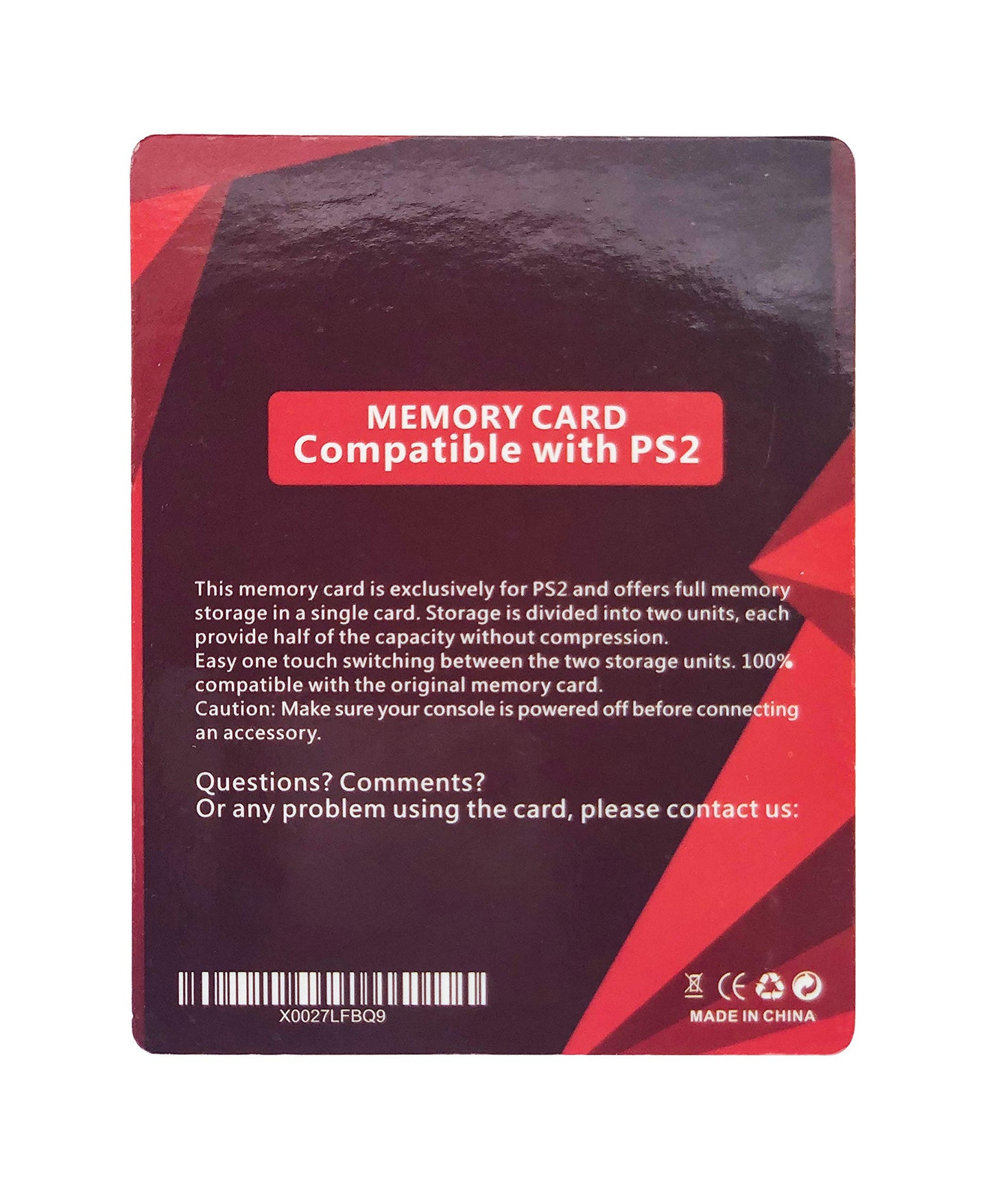 Suncala 256MB Memory Card for PlayStation 2, High Speed Memory Card for Sony PS2-1 Pack