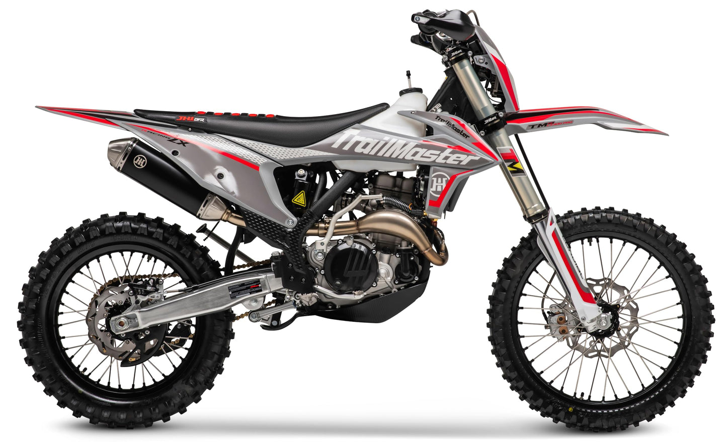 Trailmaster JHL Pro-Series High-Performance LX300 PRO Racing Ready Mid-Size Electric Start Dirt Bike (Red)