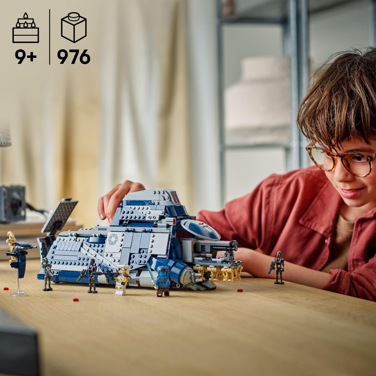 LEGO Star Wars Epic Battle Set Co-Pack - Pretend Play Building Toy for Boys & Girls, Ages 7+ - Includes 13 Droid Figures, 6 Minifigures, & Bonus Gift - Gift for Birthdays - 66808