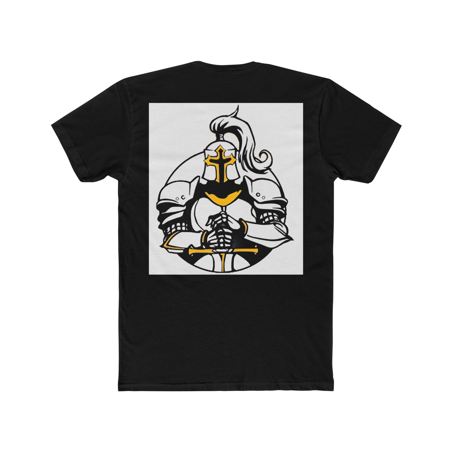 CC White Knight Next Level Cotton Crew Tee