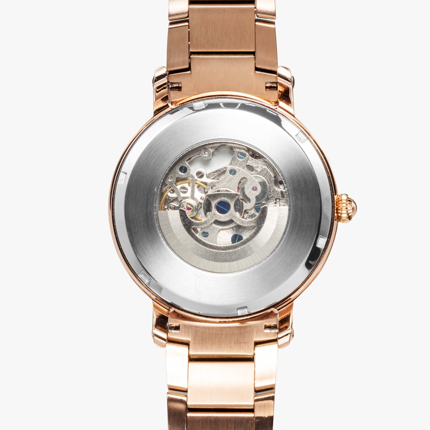 Caswell Customs Steel Strap Automatic Watch