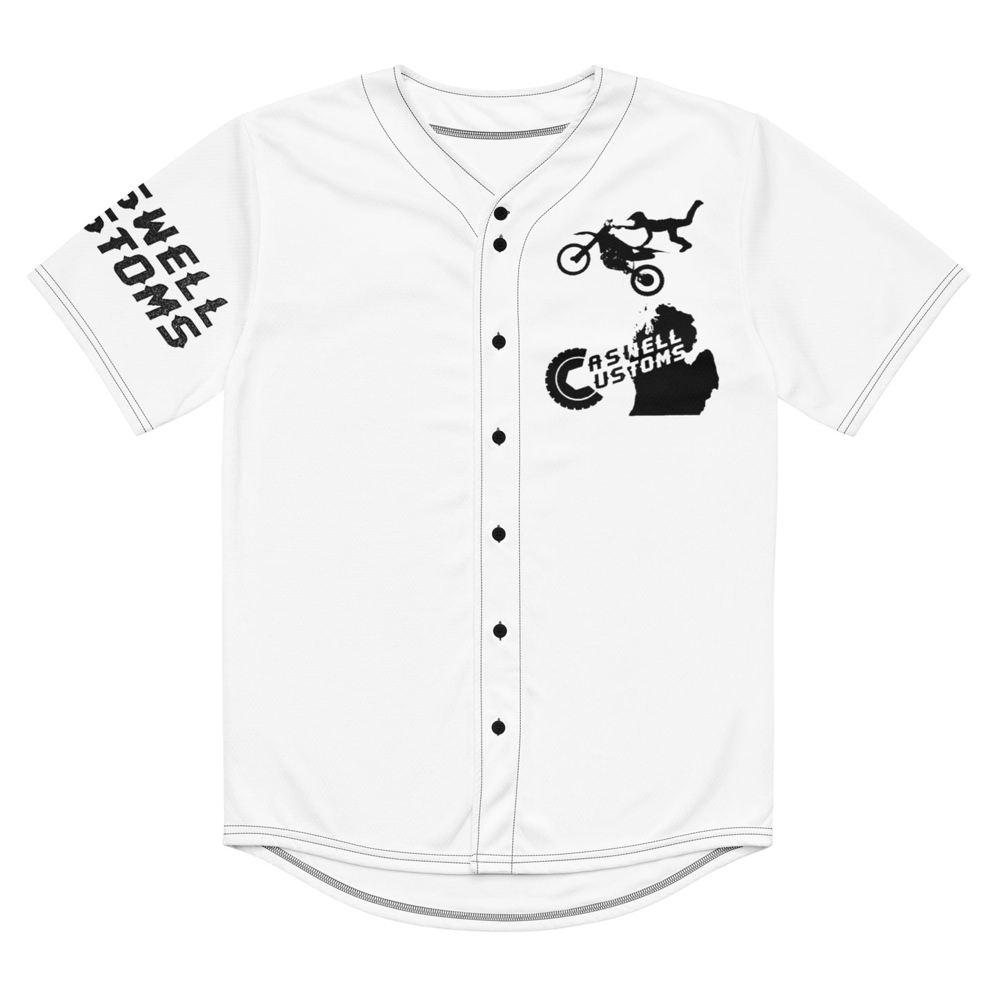 Michigan Dirt bike CC baseball jersey
