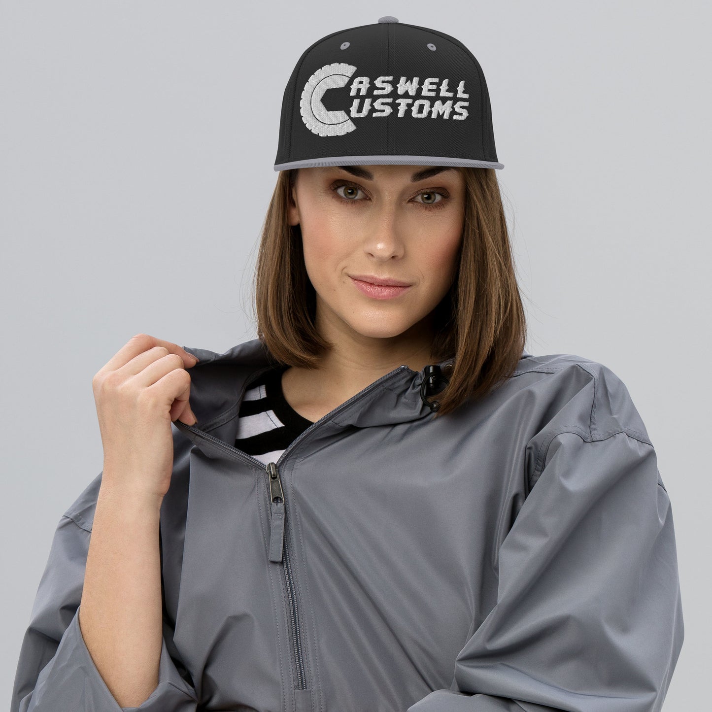 Caswell Customs Snapback Hat