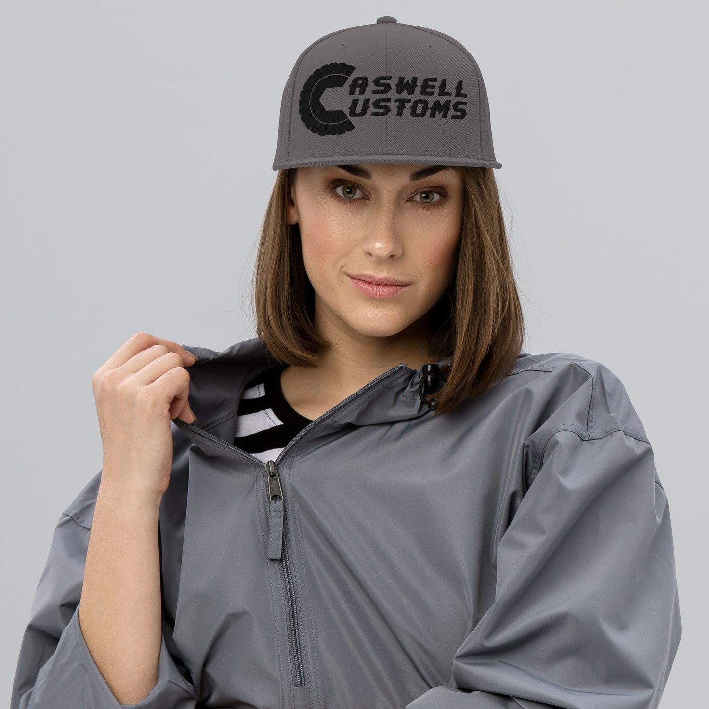 Caswell Customs Snapback Hat