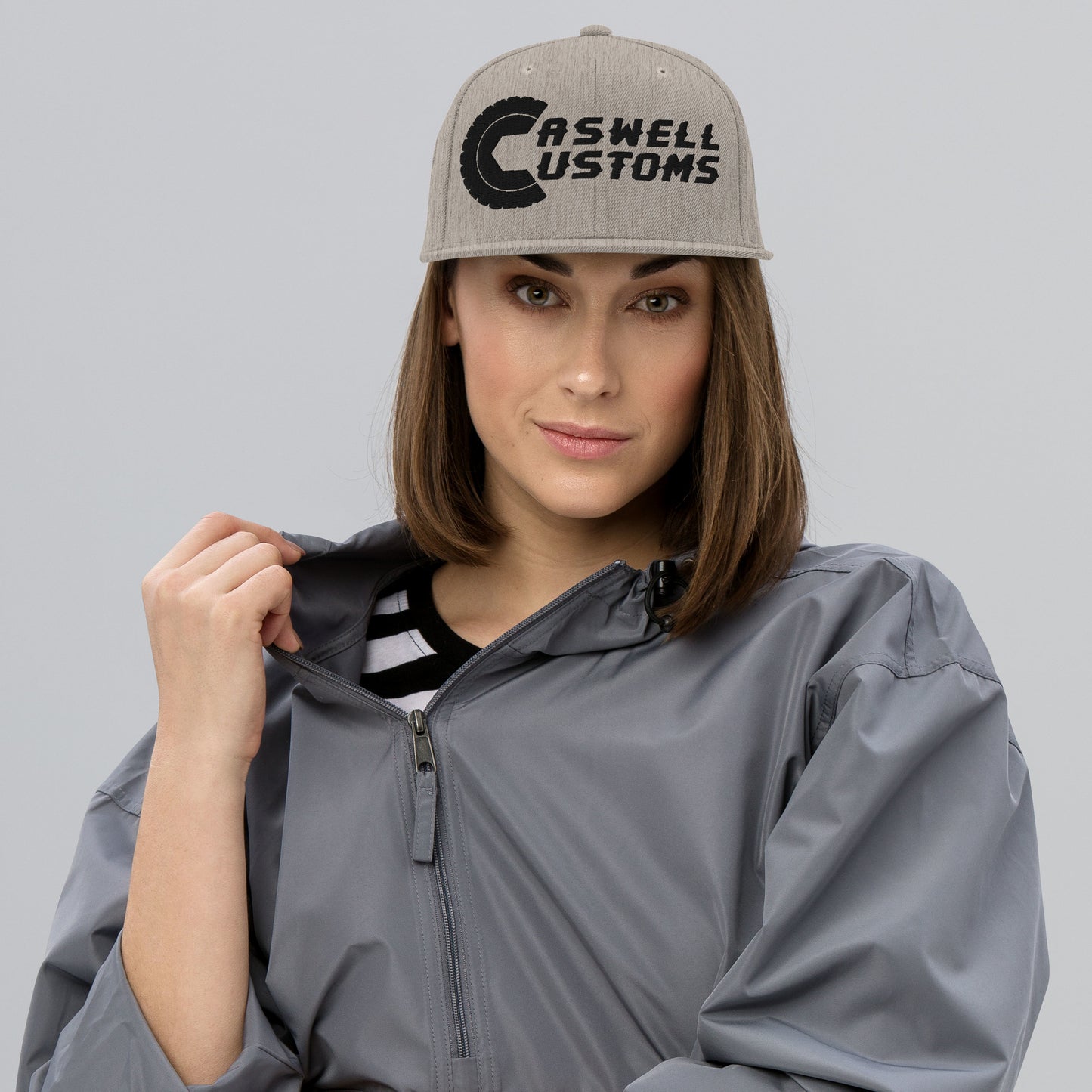 Caswell Customs Snapback Hat