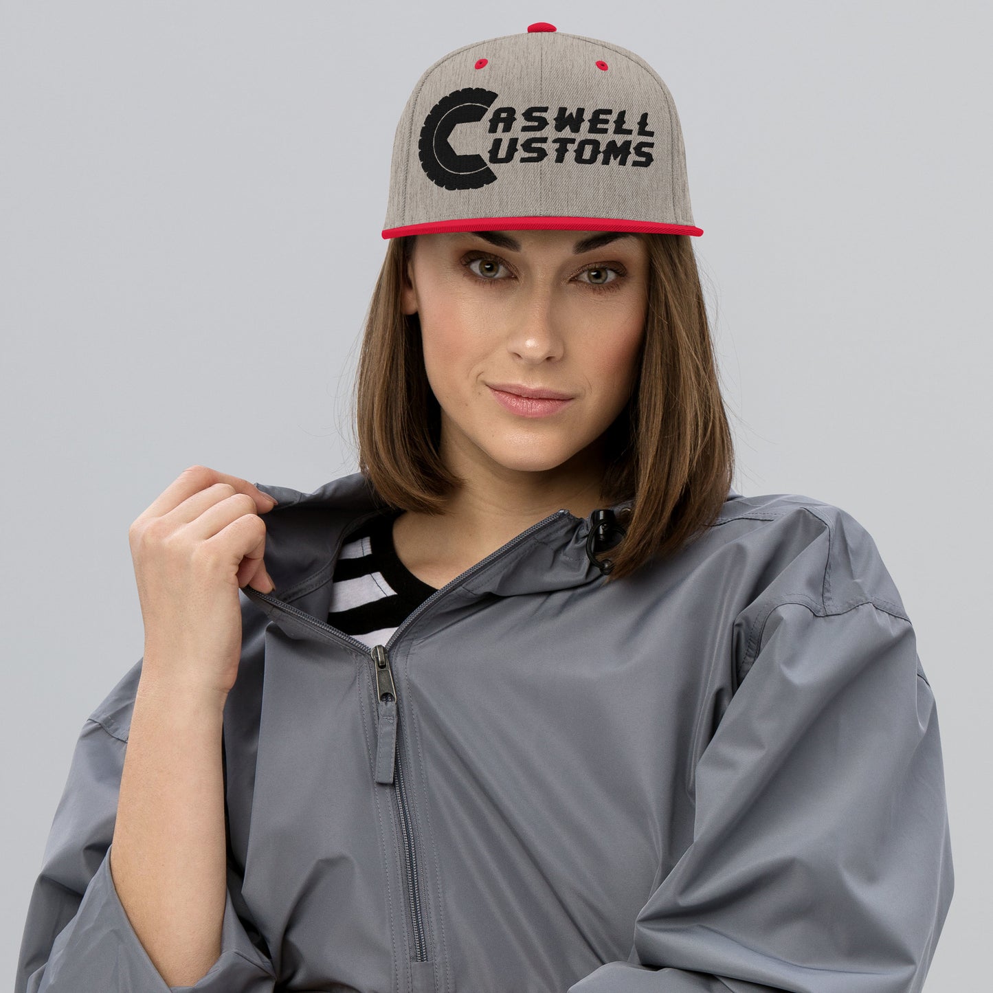 Caswell Customs Snapback Hat