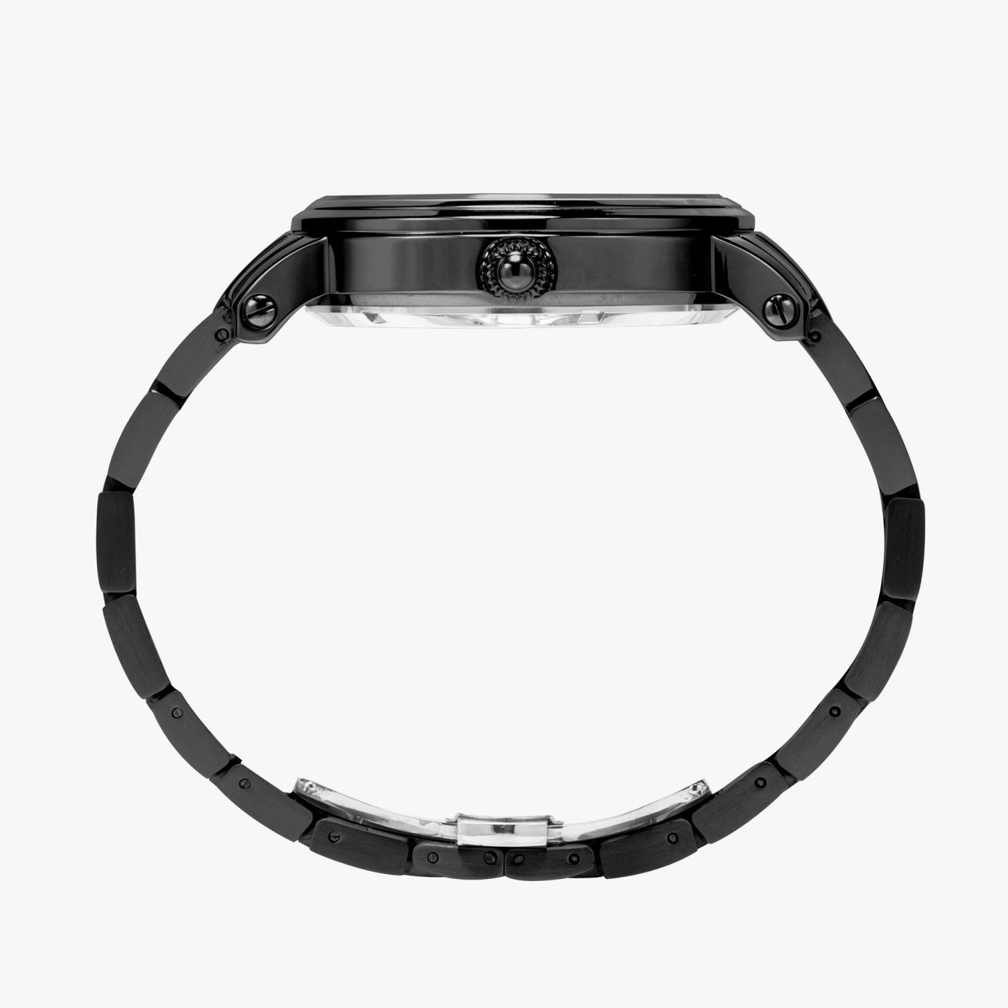 Caswell Customs Steel Strap Automatic Watch