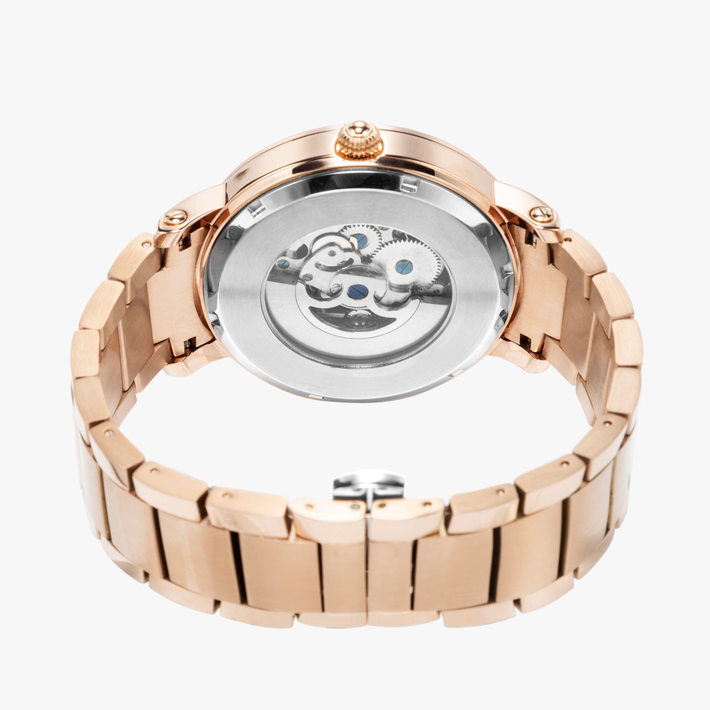 Caswell Customs Steel Strap Automatic Watch
