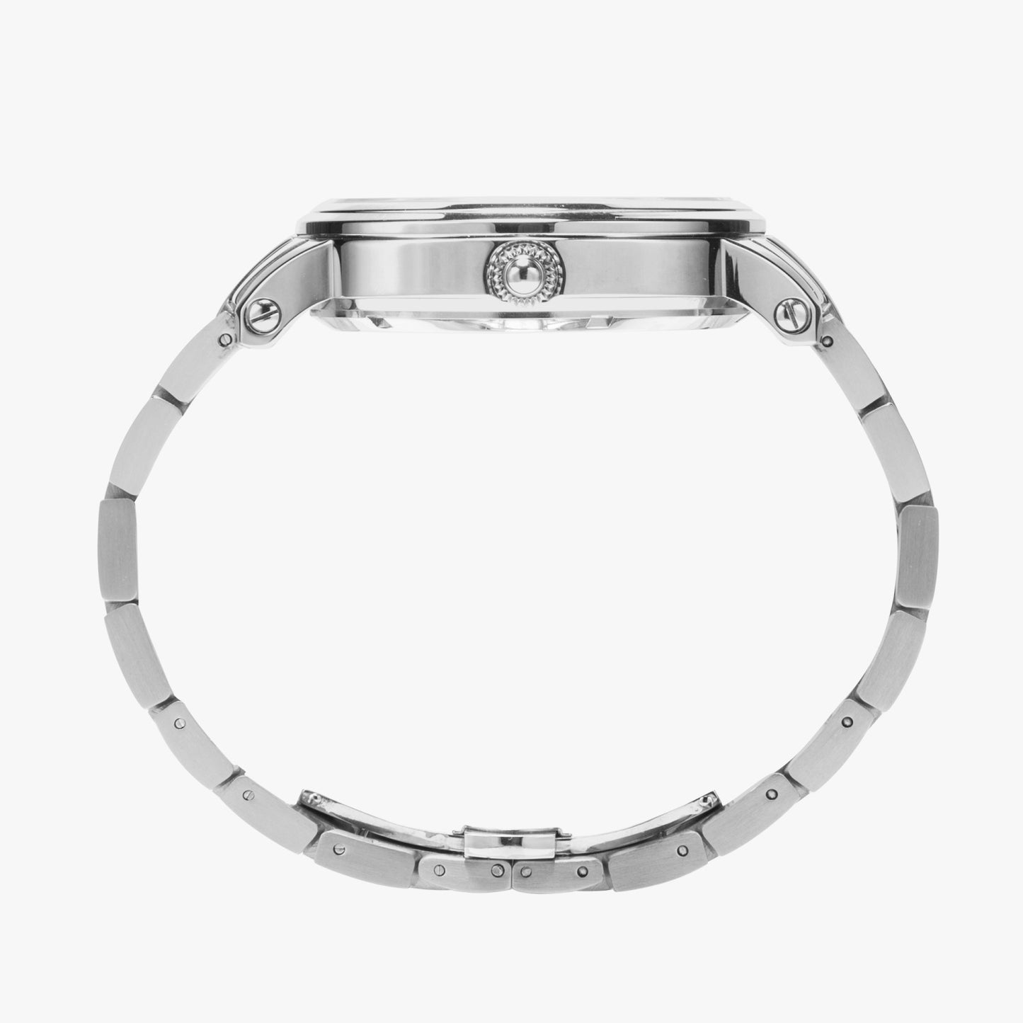 Caswell Customs Steel Strap Automatic Watch