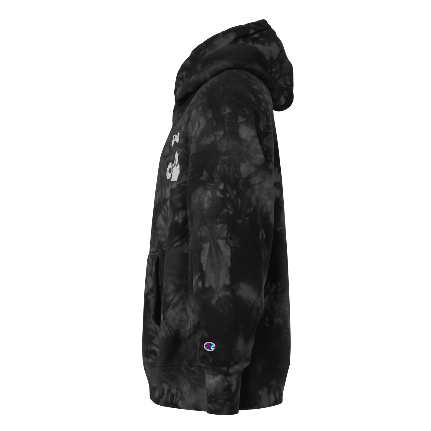 Caswell Customs Champion tie-dye hoodie