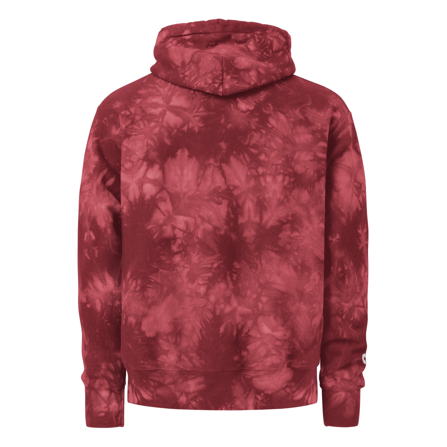 Caswell Customs Champion tie-dye hoodie