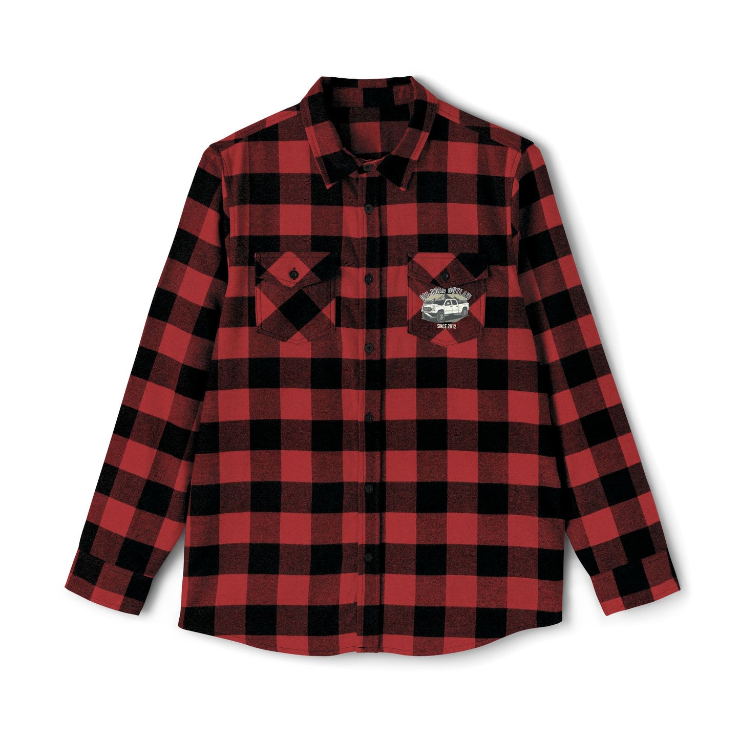 Off-Road Adventures Plaid Flannel Shirt