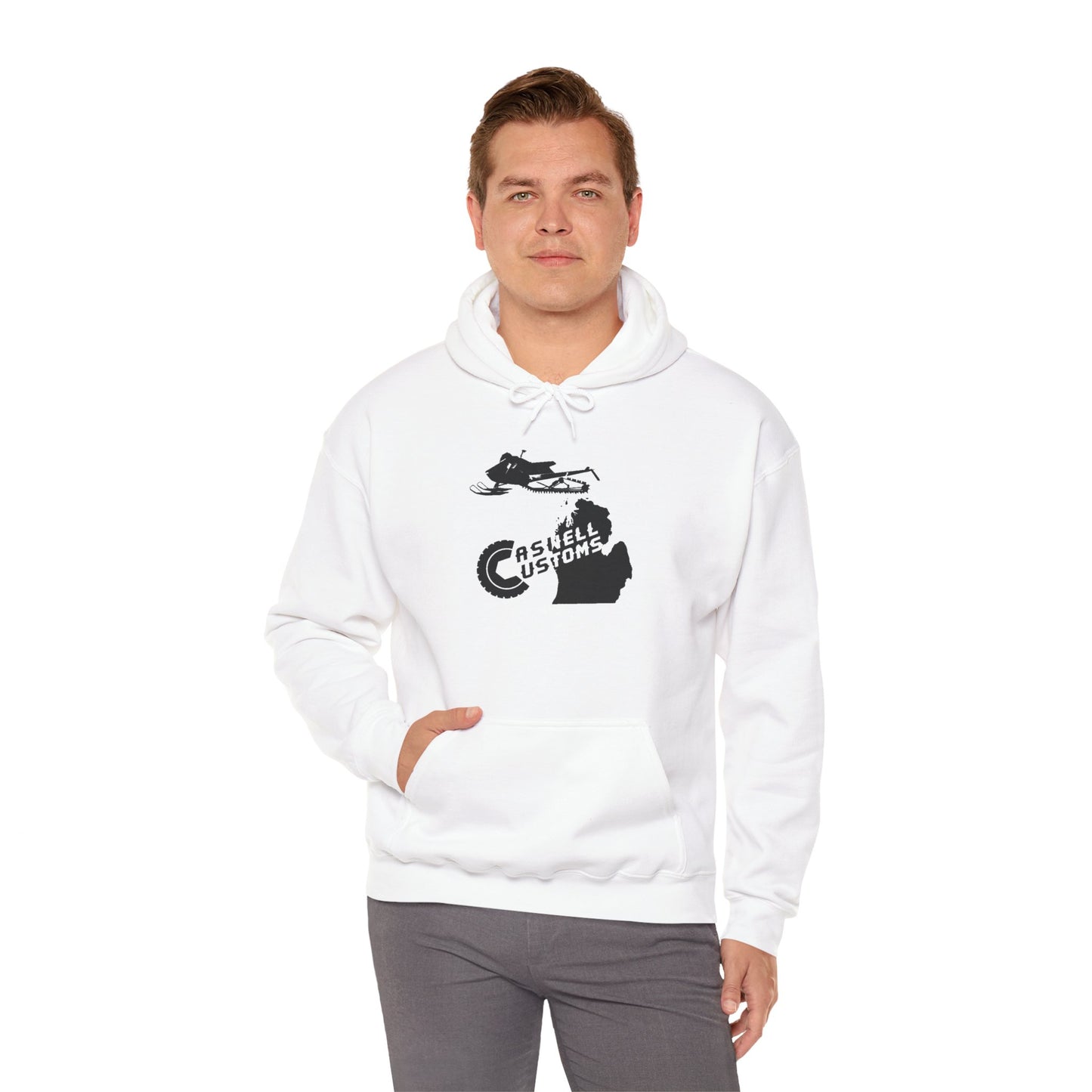 Michigan Snowmobile CC Heavy Blend™ Hooded Sweatshirt