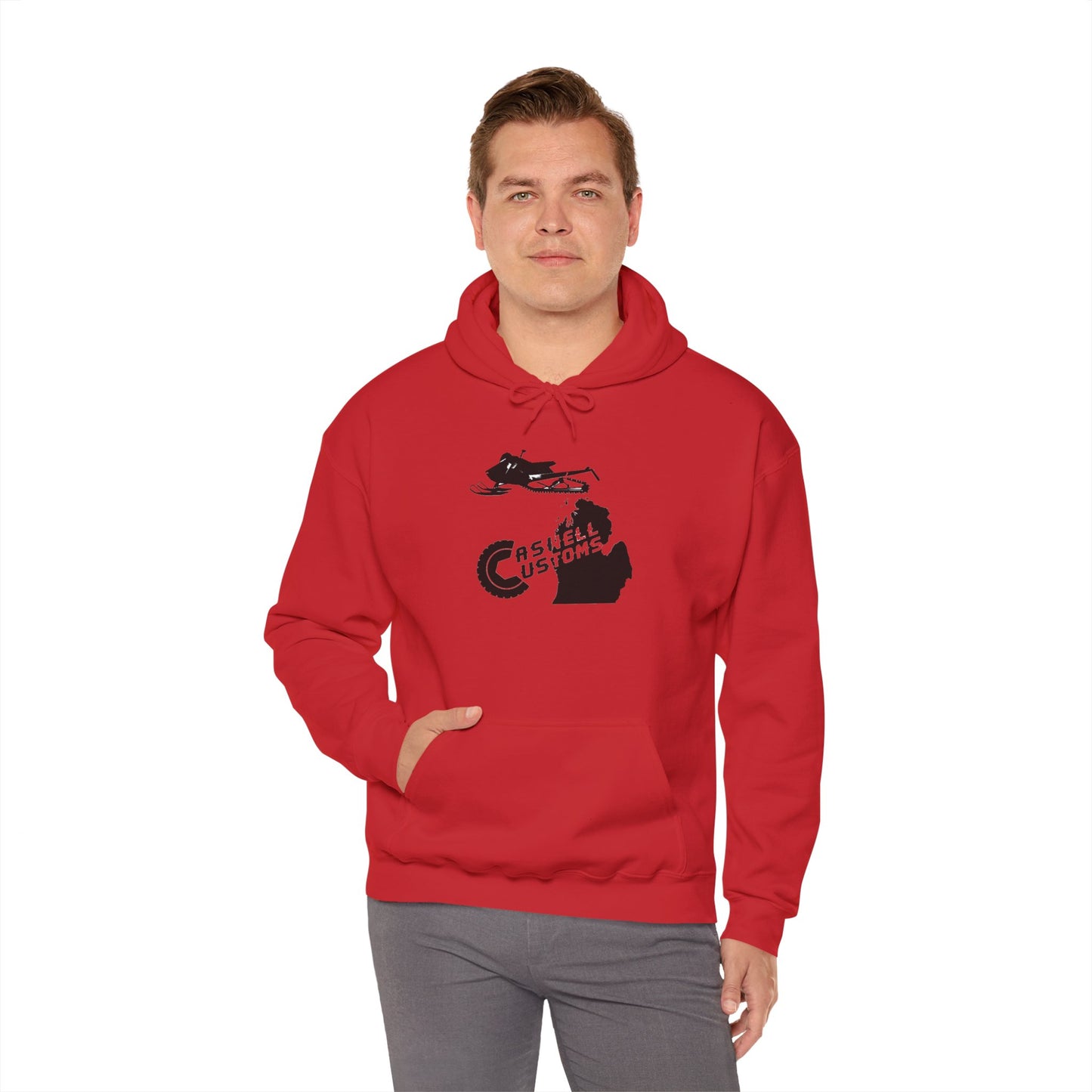 Michigan Snowmobile CC Heavy Blend™ Hooded Sweatshirt