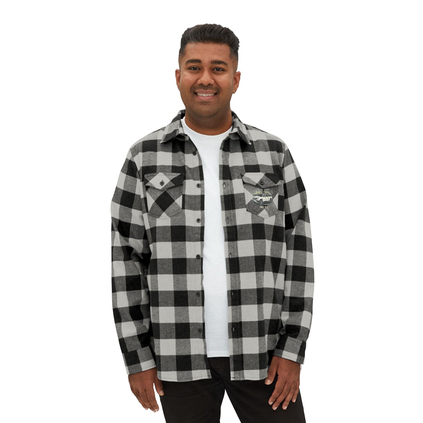 Off-Road Adventures Plaid Flannel Shirt