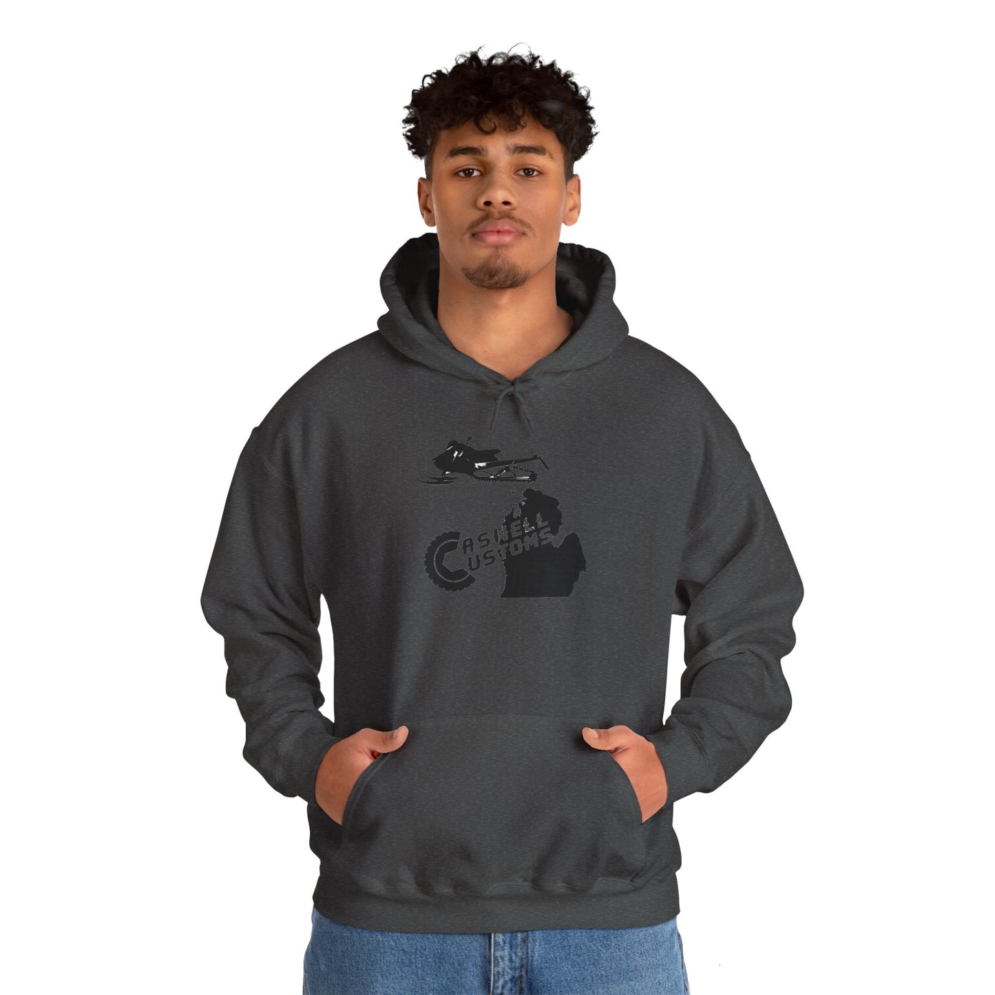 Michigan Snowmobile CC Heavy Blend™ Hooded Sweatshirt