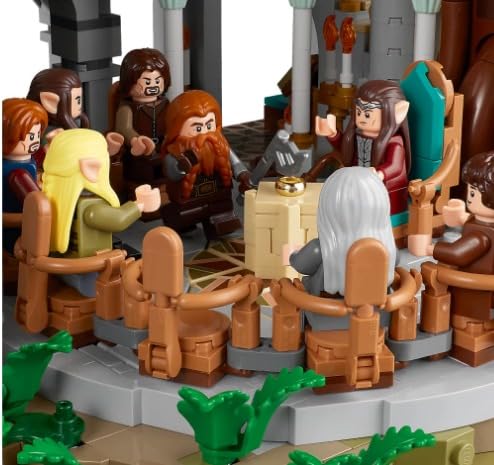 LEGO Icons The Lord of The Rings: Rivendell Building Set for Adults, Ages 18+ - LOTR Bedroom or Home Decor - Gift for Men & Women - 10316