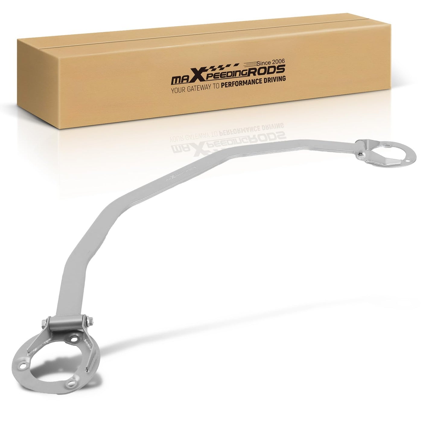 maXpeedingrods KSB536 Front Upper Strut Bar Compatible with BMW 3Series 92-98 E36 Aluminum Powder Coating Strut Tower Brace
