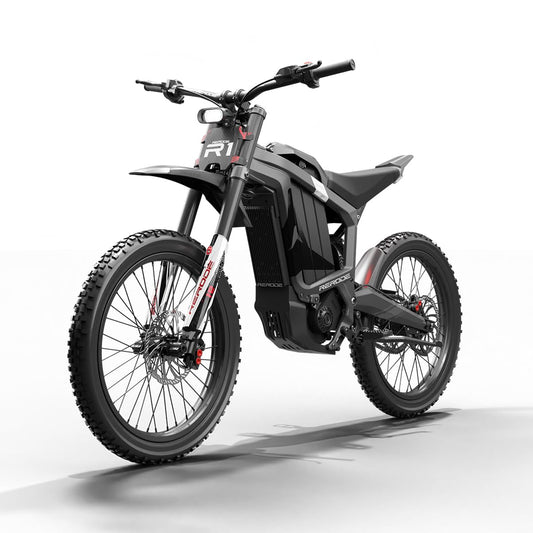 R1 Adult Electric Dirt Bike, 8000W Peak Power 19” Tires, 52.8MPH Max Speed, 74.6 Miles Range, 330NM Torque, Electric Motorcycle with Dual Hydraulic Oil Brakes/Full Suspension, Off-Road Cross Ebike