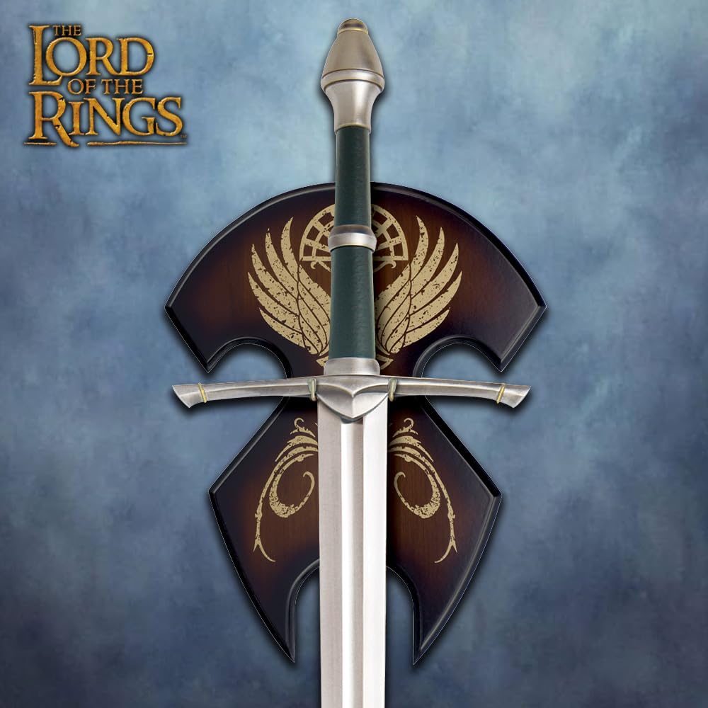 United Cutlery Lord of The Rings Sword of Strider | Officially Licensed Replica & Collectible | 47" Overall Length | 36" Stainless Steel Blade