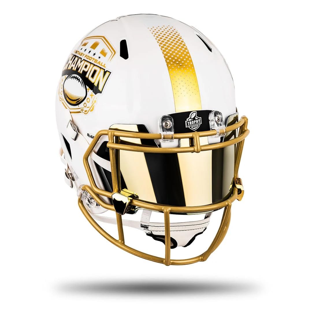 Fantasy Football League Championship Helmet (Helmet w/Perpetual Base)
