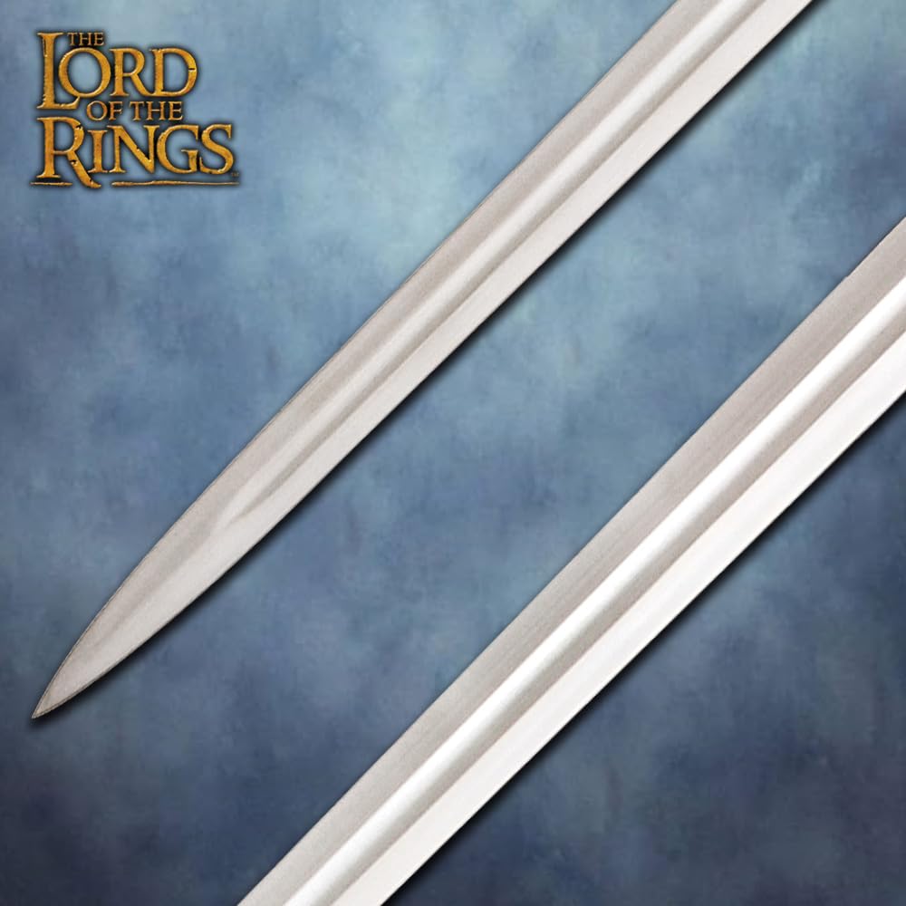 United Cutlery Lord of The Rings Sword of Strider | Officially Licensed Replica & Collectible | 47" Overall Length | 36" Stainless Steel Blade