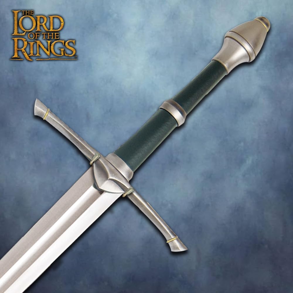 United Cutlery Lord of The Rings Sword of Strider | Officially Licensed Replica & Collectible | 47" Overall Length | 36" Stainless Steel Blade