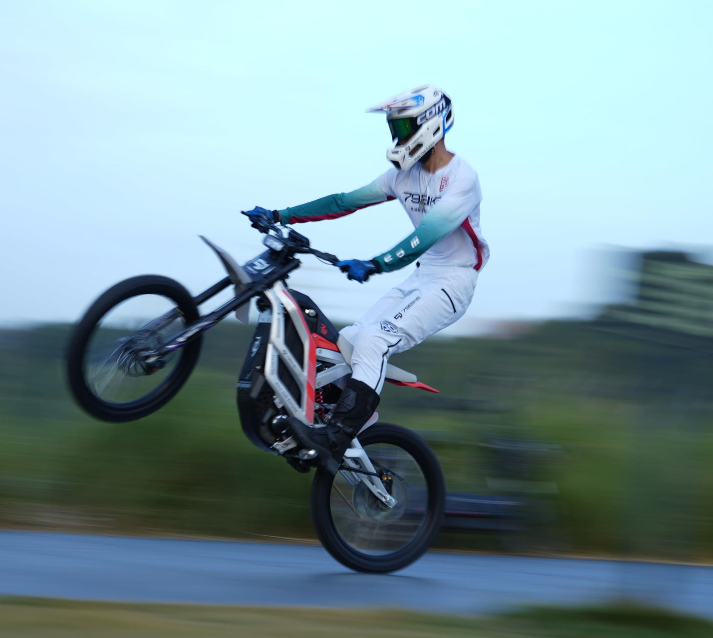 Electric Dirt Bike for Adult, Falcon Pro Platinum, 72V/35AH/10000W(Peak) Motor Ebike, 53MPH Max Speed, 410N.m Max Torque, 3.5h Fast Charging, Off-road 19" Tires, Hydraulic Disc Brake E-Motorcycle