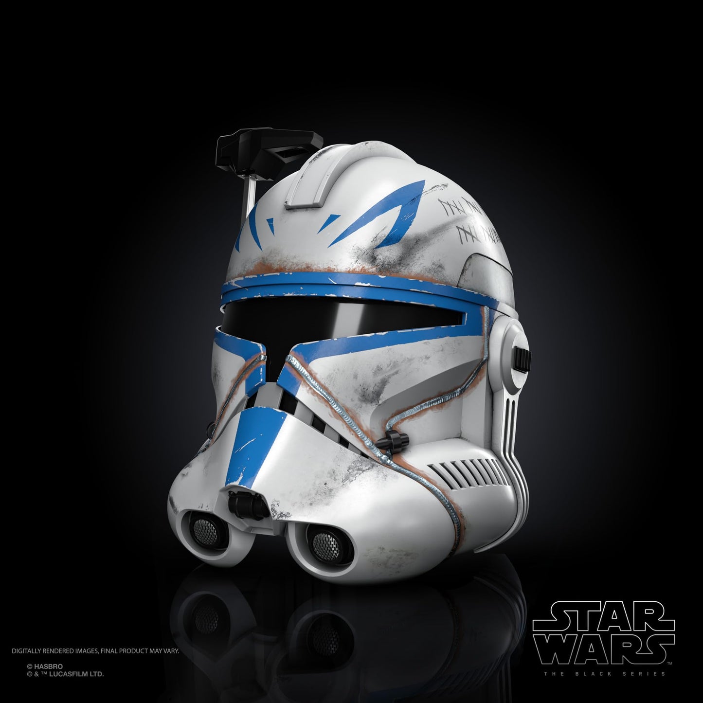 STAR WARS The Black Series Clone Captain Rex Premium Electronic Helmet, Ahsoka Adult Roleplay Item, Ages 14 and Up