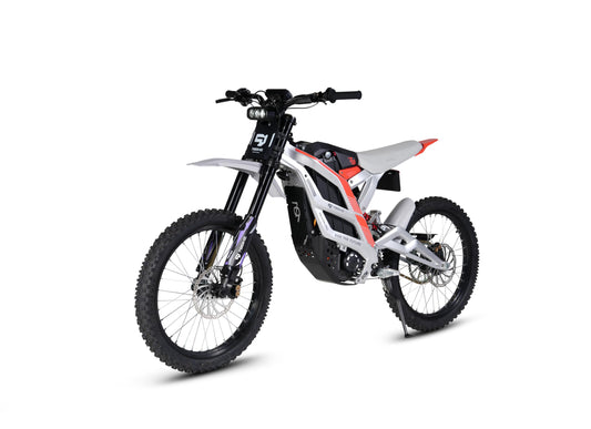 Electric Dirt Bike for Adult, Falcon Pro Platinum, 72V/35AH/10000W(Peak) Motor Ebike, 53MPH Max Speed, 410N.m Max Torque, 3.5h Fast Charging, Off-road 19" Tires, Hydraulic Disc Brake E-Motorcycle