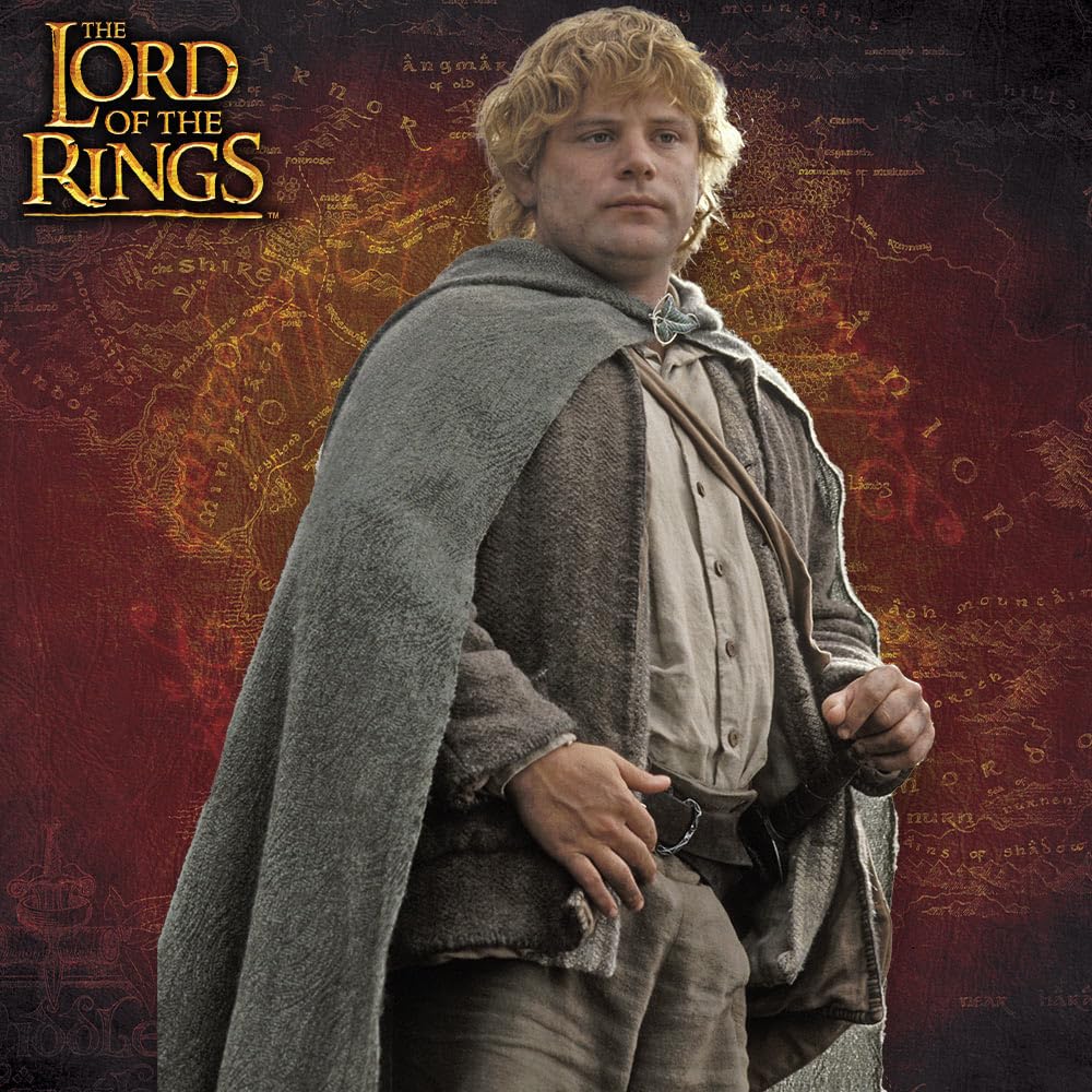 United Cutlery Lord of The Rings Replica Sword | Officially Licensed | 15 1/2" Stainless Steel Blade | Cast Metal Guard and Pommel | Display Plaque | Overall 23 1/2"