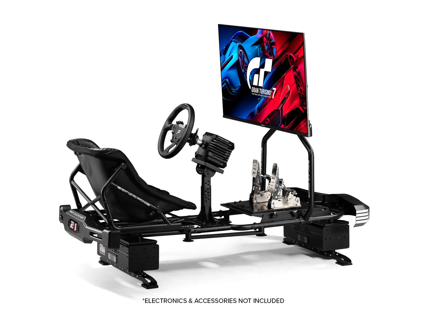 Next Level Racing NLR-S034 Go Kart Plus Simulator Cockpit, Black, Large