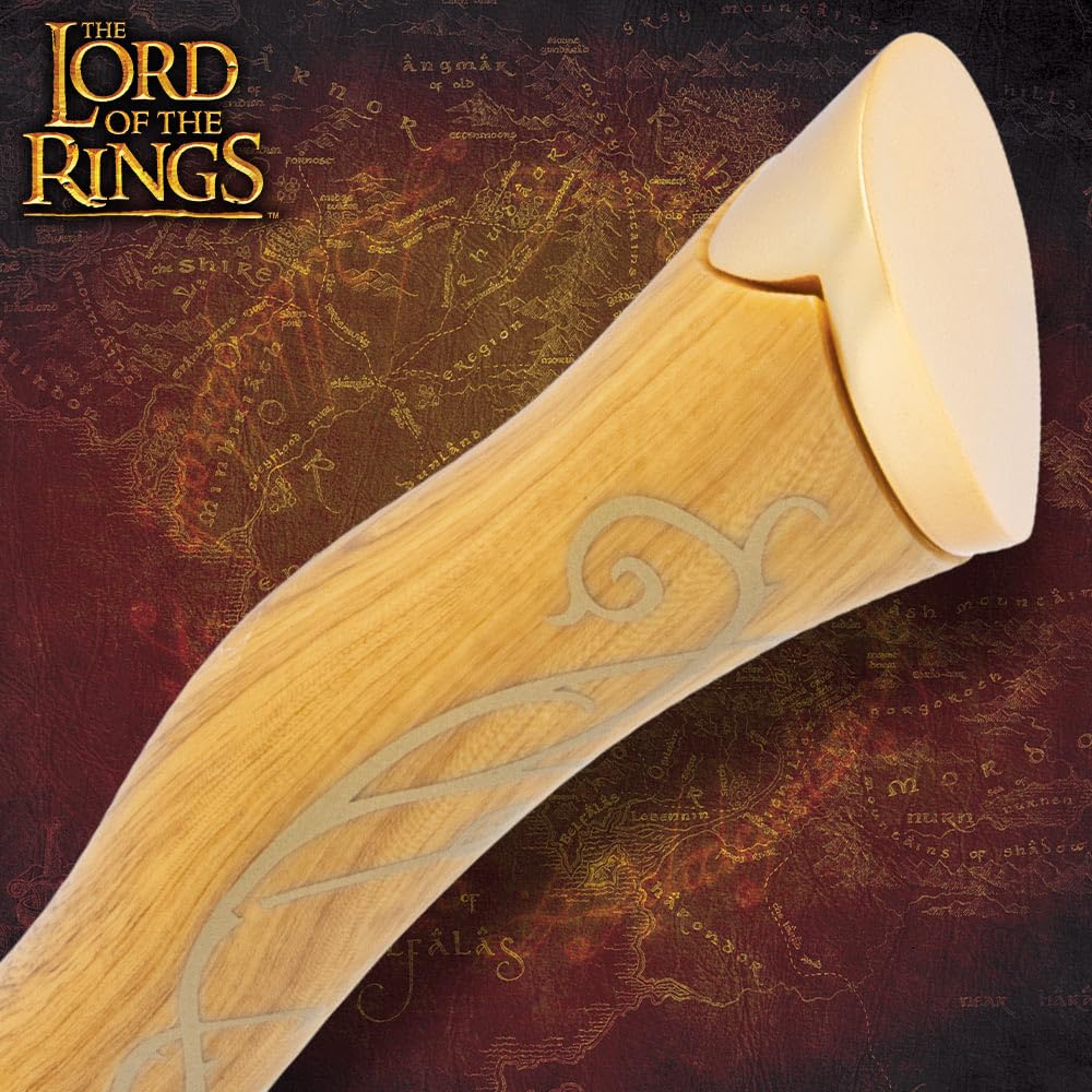 United Cutlery Lord of the Rings Legolas Greenleaf Knives Set | Officially Licensed LOTR Replica | Display Plaque & Certificate of Authenticity