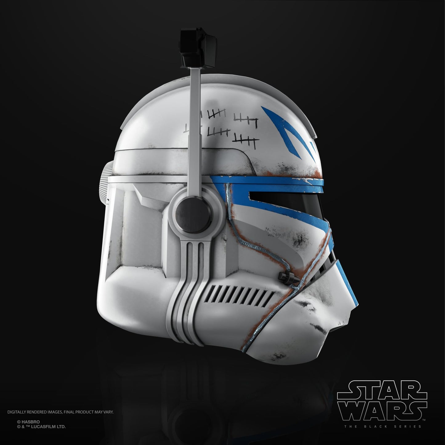 STAR WARS The Black Series Clone Captain Rex Premium Electronic Helmet, Ahsoka Adult Roleplay Item, Ages 14 and Up