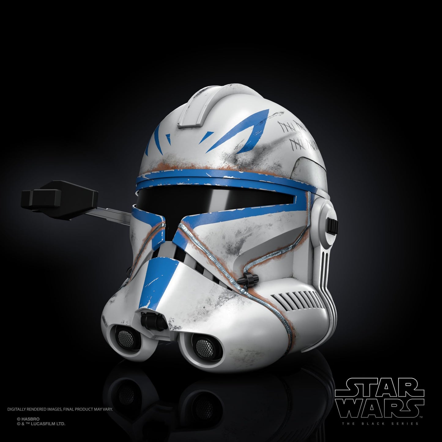 STAR WARS The Black Series Clone Captain Rex Premium Electronic Helmet, Ahsoka Adult Roleplay Item, Ages 14 and Up