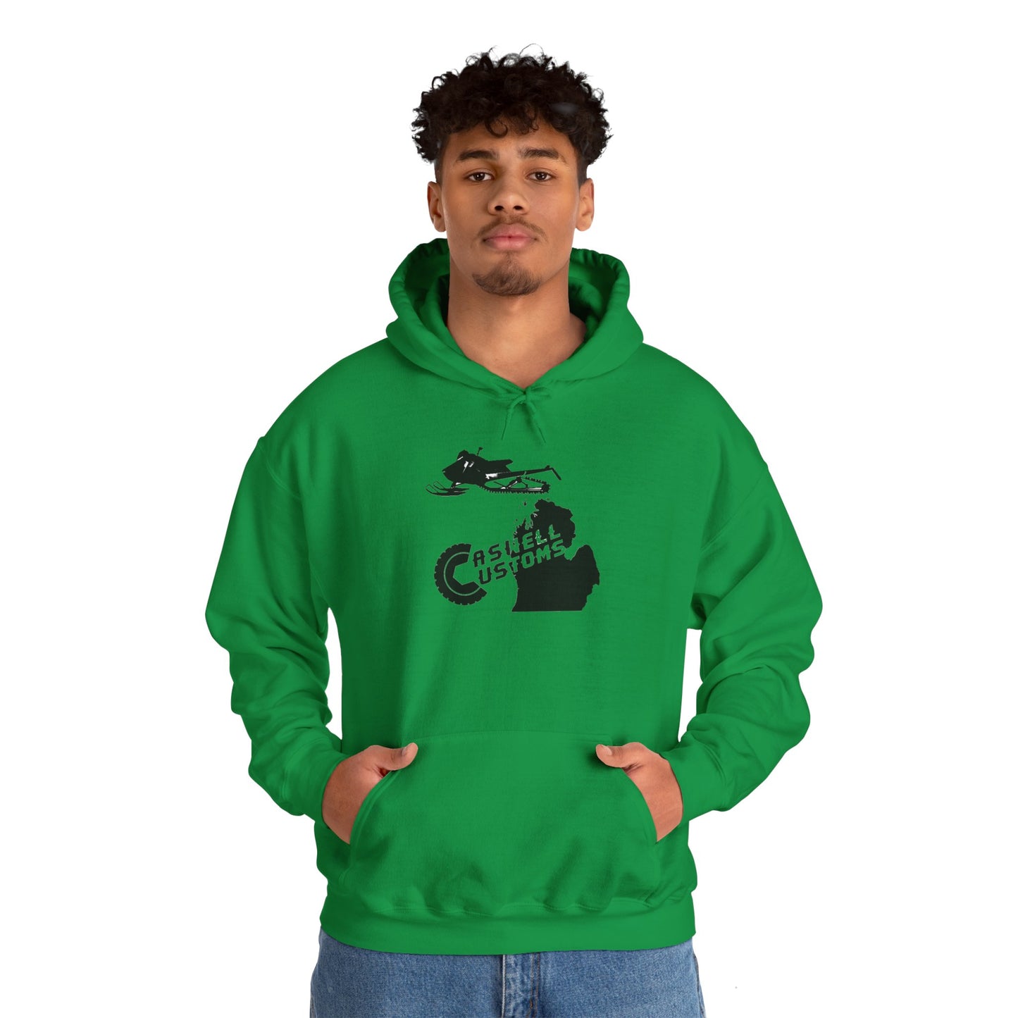 Michigan Snowmobile CC Heavy Blend™ Hooded Sweatshirt